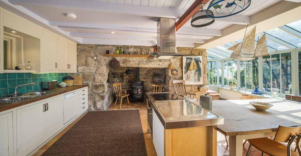 The Property Botrea House is a rustic and thoroughly charming property offering versatile accommodation and further potential set in a rural far western Cornish location, far from the madding crowd