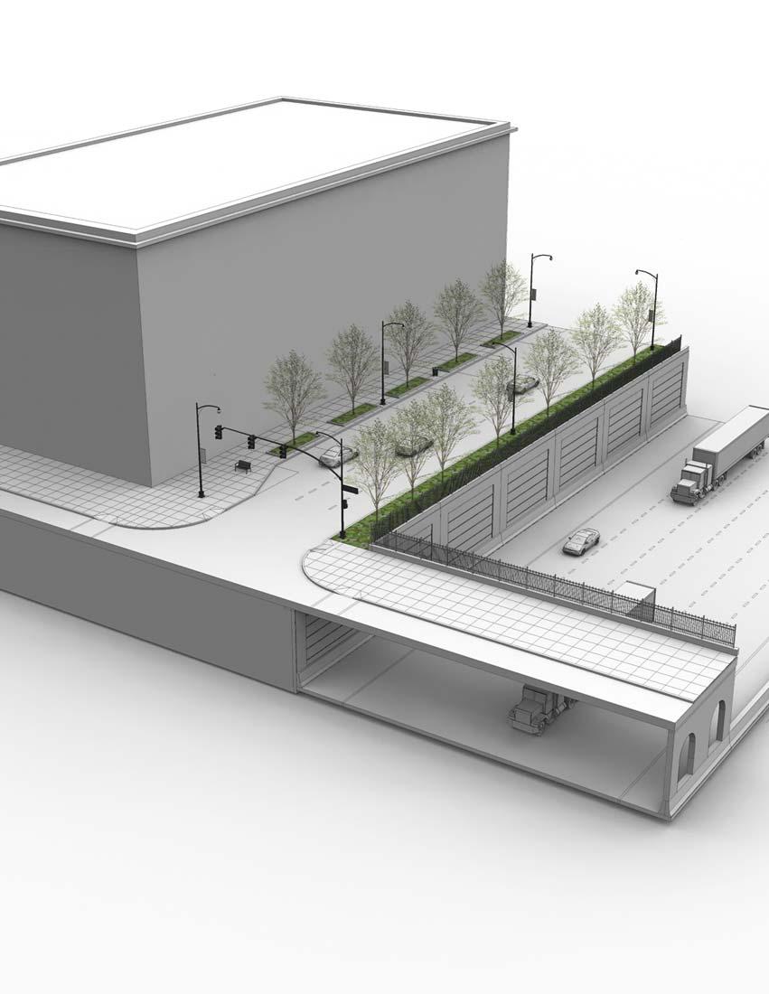Urban Avenues Design Proposed Design Enhancements: Curb Extensions ( Bump-Outs ) Sidewalk Concrete Paving Street Trees: as permitted Decorative Street Lights: black Esplanade tear-drop Decorative