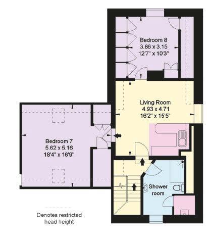 Approximate Gross Internal Floor Area House: 698 sq m (7,515 sq ft) Outbuildings: 122 sq m (1,313 sq ft)