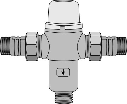 Tempering Valves A tempering valve is a mixing valve for hot water supply pipes. It is used to lower the temperature of the supplied hot water before it is delivered to the outlet.