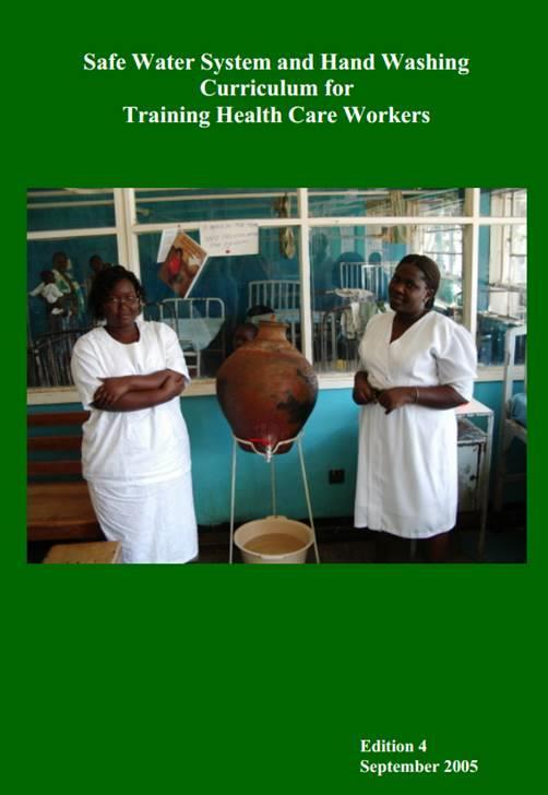Water for Hand hygiene CDC has developed guidelines for safe water systems and hand hygiene in healthcare settings in developing countries Field tests were carried out in Kenya and have been