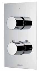 lifestyle and needs. But the versatility of does not stop there. Each shower control comes with a pair of 25mm metal levers which can be fitted as required to suit the bathroom scheme.