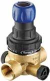 FLOW CONTROL Pressure Reducing Valves 312 Compact Series Drop tight valve - controls the pressure under flow and no-flow conditions One piece, easy to replace cartridge contains all working parts