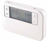 dial Audible on/off click Slimline design Volt free option Industry standard backplate for ease of installation Temperature control accuracy of +/- 0.