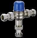 adaptor ZADP110780 Specifiers Text: A range of high flow thermostatic blending valves for use in applications where hot water temperature control for large group applications is
