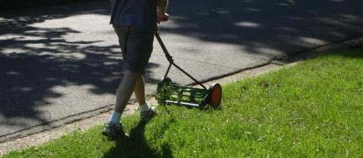 Landscapes Improve Health and Fitness Yard work provides sufficient exercise to meet the Center for Disease Control s guidelines for physical activity Mowing your lawn (walking) can burn up to
