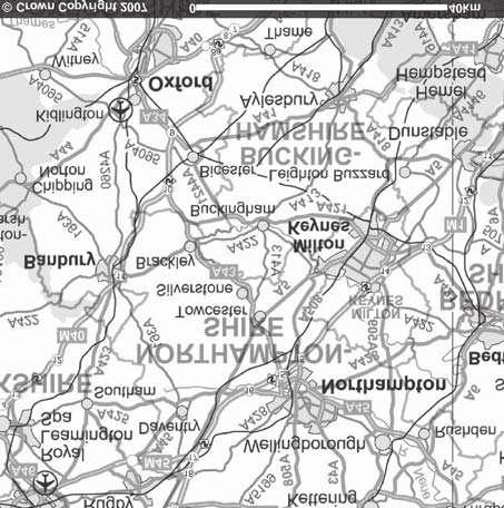 Reproduced from the Landranger1:50,000 scale by permission of the Ordnance Survey on behalf of The Controller of