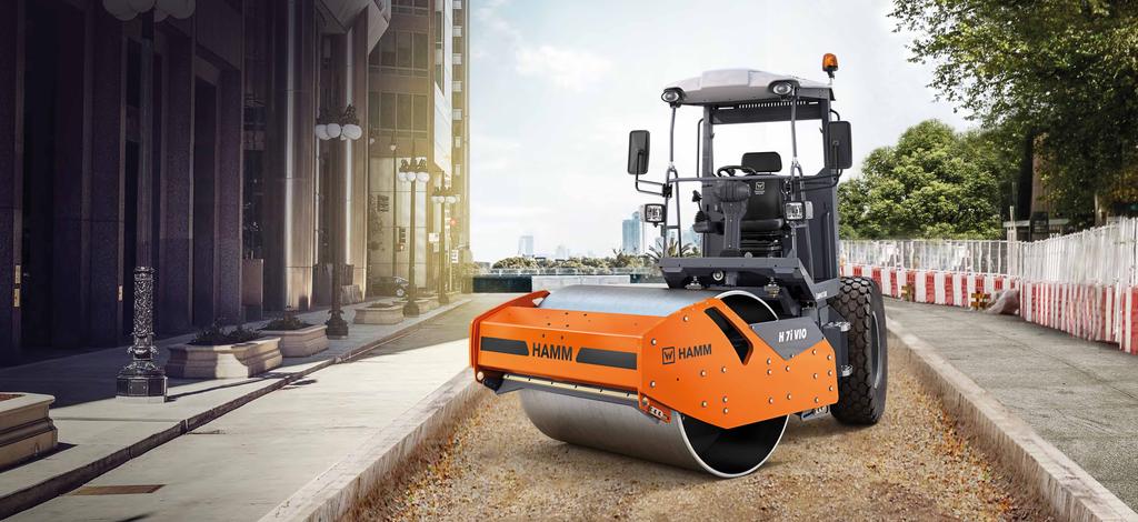 3 6 V+O V+V 4 95% 90% UNCOMPACTED GROUND 85% COMPACTED GROUND 1 V+O = Tandem roller with one vibrating and one oscillation drum V+V = Roller with two vibrating drums y axis: Degree of compaction in %