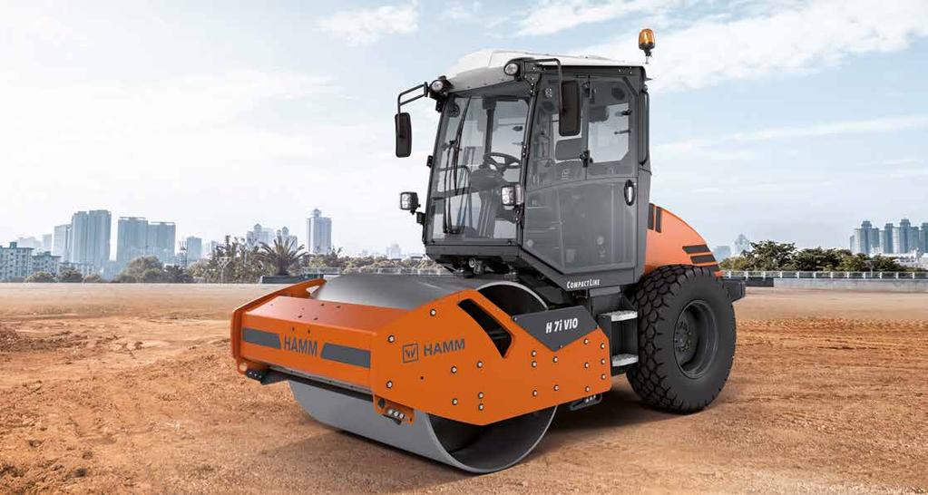 In addition, tandem rollers with oscillation compact very efficiently even at lower asphalt temperatures.