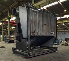 Typical industrial applications for SCHNEIDER-Eckrohrkessel designed as steam generator.