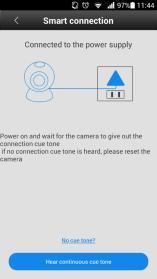 By Cable Once powered on the camera, connect the NET interface on the