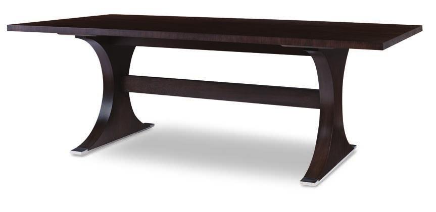 DINING TABLES ARIA RECTANGLE DINING TABLE C6H-301 Stocked Finish, Brownstone Available ONLY as shown