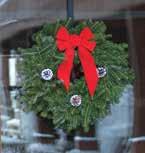 Holiday Holiday Wreaths DECORATED We also offer pre-decorated Fraser Fir wreaths.