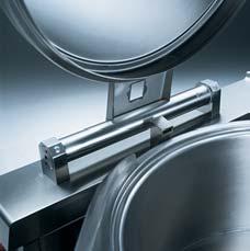 THE RANGE OF THE TILTING BRATT PANS CONSISTS OF: 3 gas models 2 electric models The tilting Bratt Pans are fitted with