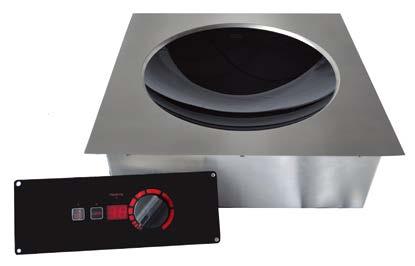 Induction Hob & Wok (Built-in Series) CAUTION Please be aware that incorrect installation or insufficient ventilation would affect