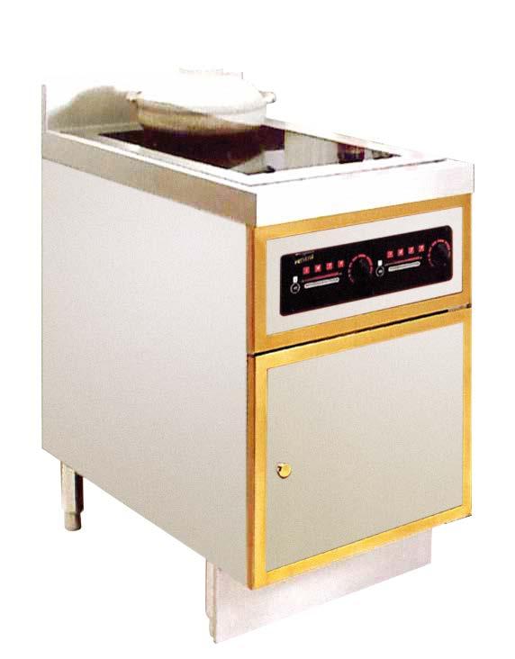 Theatre Cooking Line PIW-1-5000-S PDC-40-S PIT-2-7000-S (special made with colour stainless steel) PGW-1-S PES-1-S + RRT-1 Ideal for show & demo kitchens Top, sides, front panel with #304