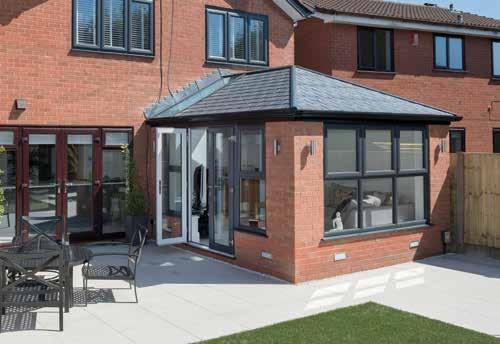Solid Roofs Flat glass