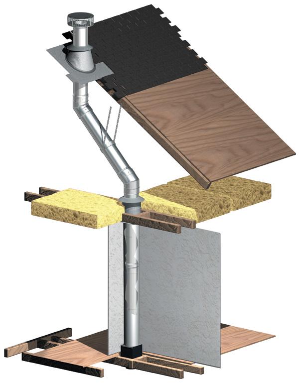 Chimney To determine what parts you need for your woodstove installation, try