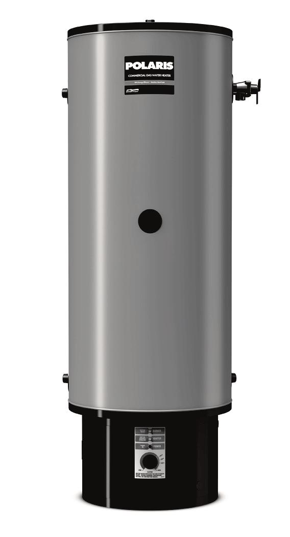 Polaris tm The perfect choice for combi systems Features High grade stainless steel tank with brass connections for years of dependable service no anode required A