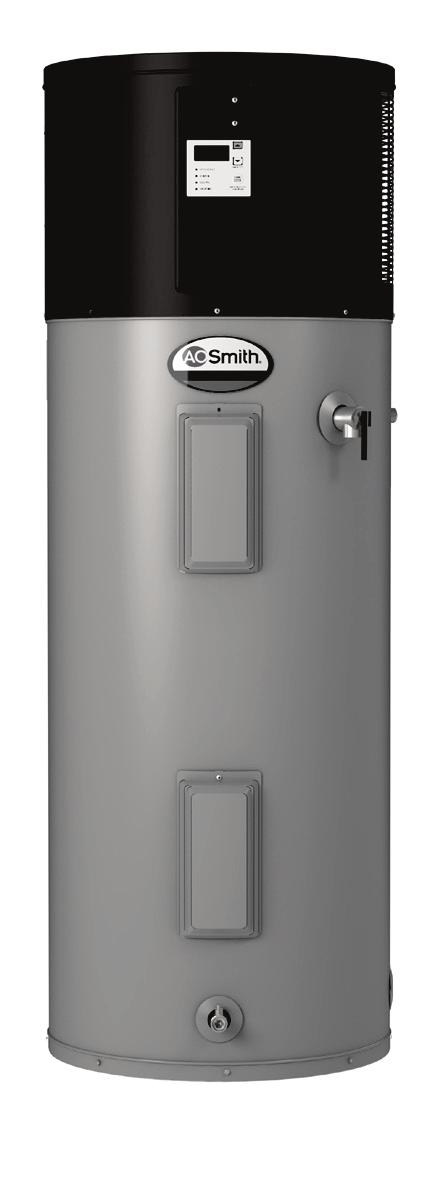 Voltex Hybrid Electric Heat Pump Water Heater Low Lead Content Features Improved efficiency design to ensure available hot water at the lowest possible cost Absorbs ambient heat from surrounding air