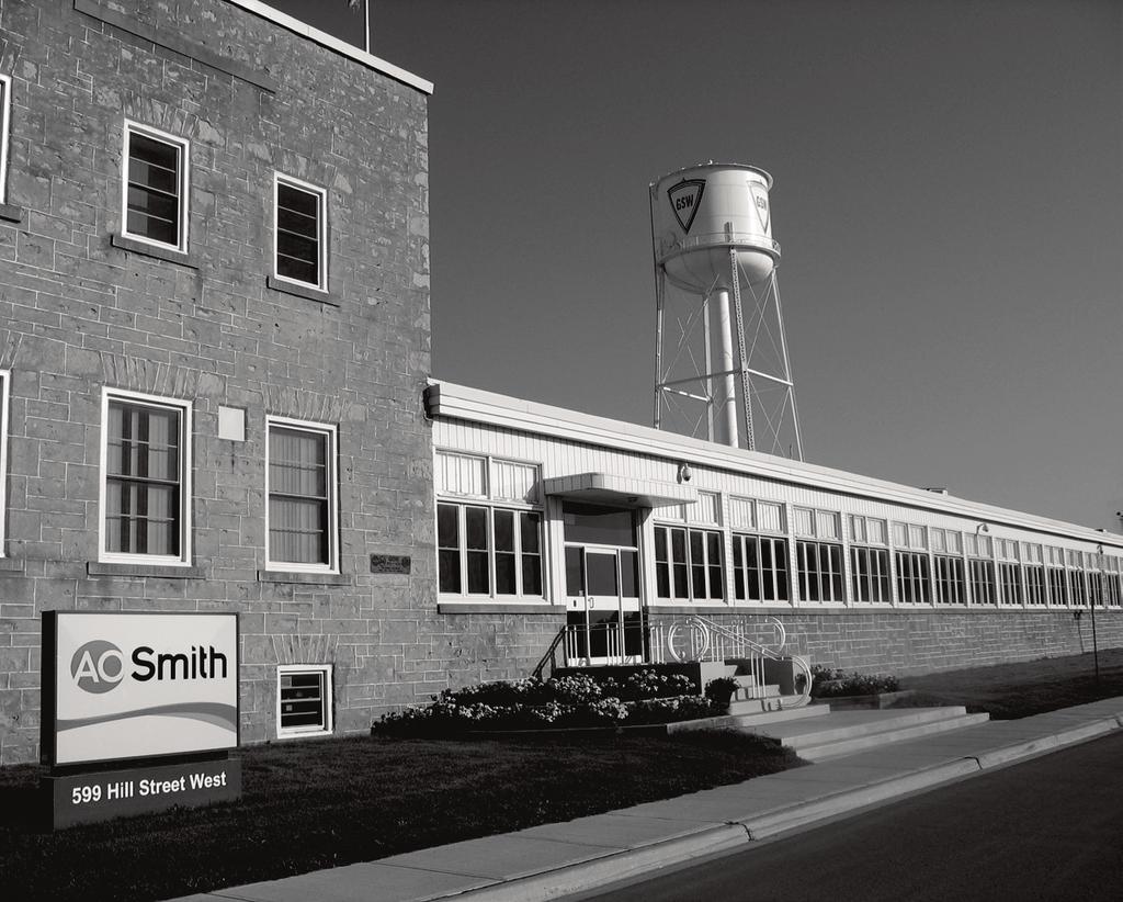 A. O. Smith Water Heaters A. O. Smith is a global leader in water technology for over 70 years. Innovation is at the core of everything we do.