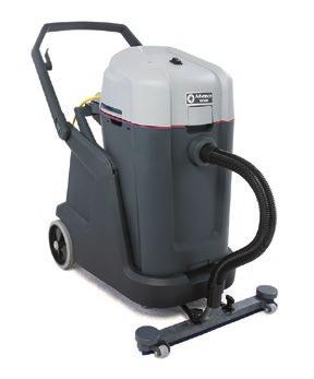 Available in three models 9, 14 and 19 gallon tank configurations the VL500 wet/dry vacuum applications range from small office environments to large education and healthcare facilities.
