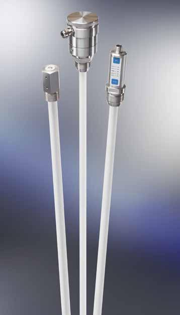 Capacitive level measuring systems Best things come in 3 the technology of the capacitive level probes and level measuring systems is based on rechners patented 3-Elektrode-measuring principle.
