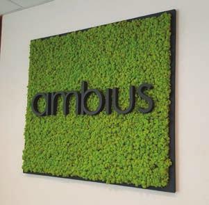 Bespoke items, including logos, maps and wrap around letters with infill in a choice of green or coloured moss.