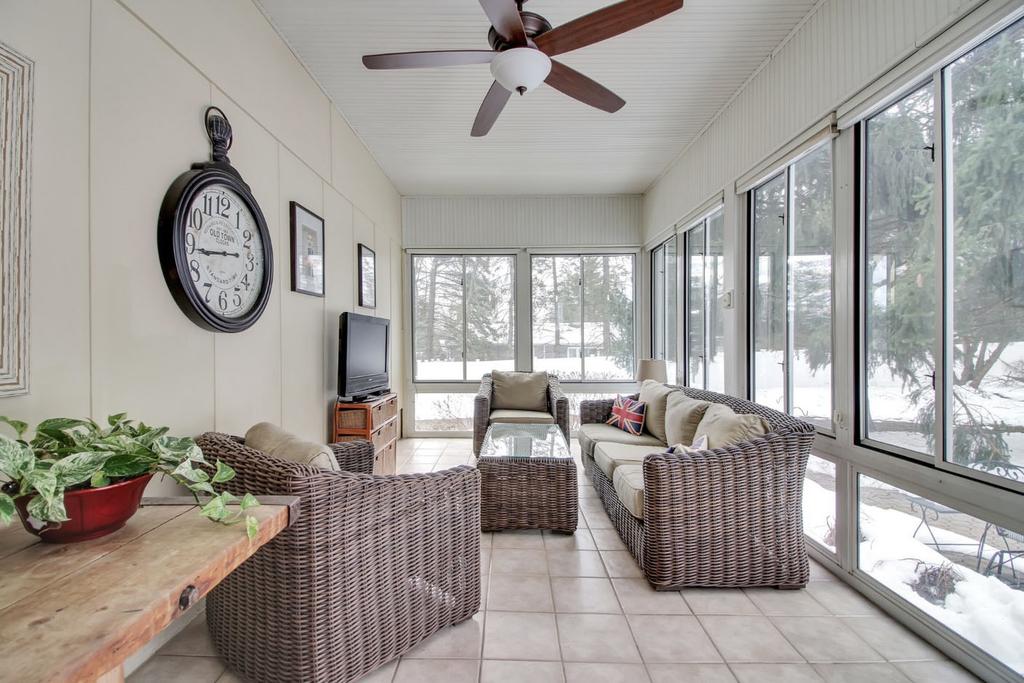 Sun Room 22 X 10: The Sun Room is both beautiful and ideally situated for indoor or outdoor entertaining.