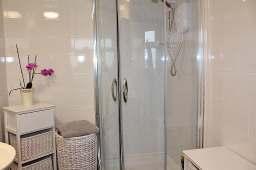 with a WHB, WC and large shower cubicle