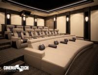 establish room use (cinema room/media room), location and dimensions, desired guest capacity, preliminary system configuration, seating plan, room construction and sound isolation, time frames and a