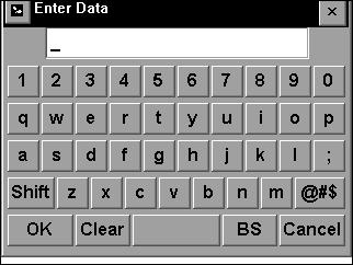 SECTION 5: User Codes 4. Type in the user name (6 characters max.) and press the OK button. The User Options screen is displayed with Enter User Code displayed.