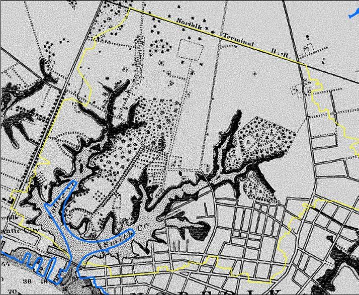 Land Form & Topography The Hague & South Ghent Pre-development
