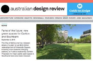 University Square to be transformed Australian Design Review (2 September): Parks of the future: new green spaces for Carlton and Southbank