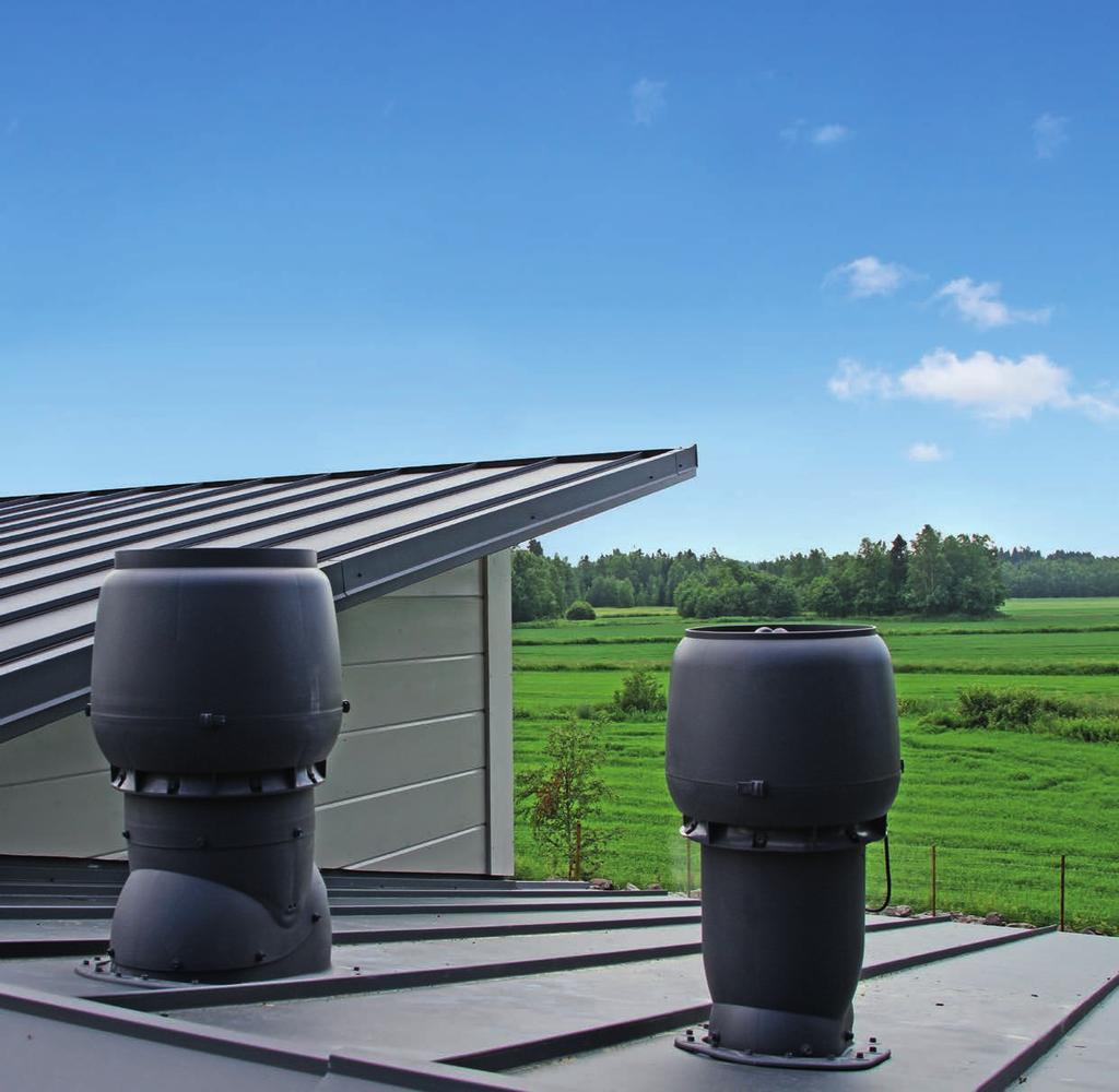 ECO ROOF FAN A modern, energy-saving roof