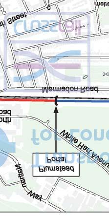 Because of the associated rail alignment changes east of Woolwich station, the Crossrail tunnels now have to pass below the southern outfall sewer south of Nathan Wa W y.