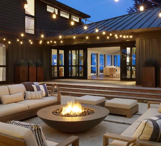 to Cliff May for inspiration for casual indoor-outdoor living.