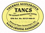 Adding TANCS to your steam system allows you to clean and disinfect all surfaces in one safe and easy step without using chemicals.