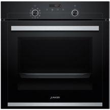 15 NEW Cooking & baking All-glass inside door Soft Close door Electronic clock Pyrolytic Automatic programs JF 4377060 Built-in oven Oven and control panel in black glass Oven system with 7 operating