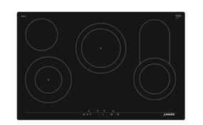 22 HOTPLATES NEW 60 Touch Control Residual heat Indicator 80 Touch Control Residual heat Indicator JR 36ET54 Stand-alone electric hotplate, glass ceramic JR 48IT14 Stand-alone electric hotplate,
