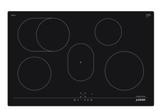 25 NEW Cooking & baking 80 Touch Control Residual heat Indicator Induction 60 Touch Control Residual heat Indicator Combi Induction JI 48HT14 Stand-alone induction hotplate, glass ceramic
