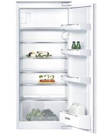 67 Refrigeration appliances 122,5 122,5 122,5 JC 40GB20 Built-in refrigerator JC 40GB30 Built-in refrigerator JC 40TB20 Refrigerator-freezer Integrable Integrable Integrable Niche height 1,225 mm For