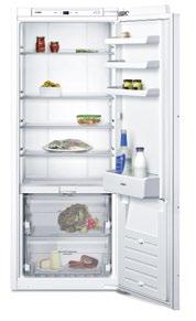 height-adjustable and made of safety glass 1 bottle rack, 3 door racks 59-litre fresh zone close to 0 ºC, of which: one controllable Extra Fresh Professional drawer "Moist zone" on telescopic rails