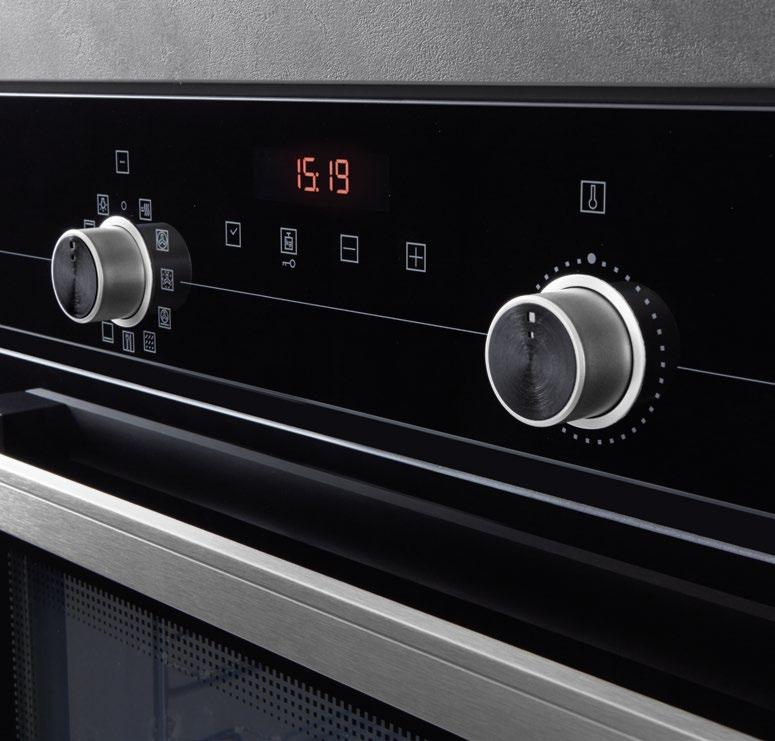 Cooking & baking THE MOST IMPORTANT OPERATING MODES AT A GLANCE: TOP/BOTTOM HEATING The trusted programme for traditional dishes.