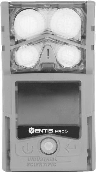Hardware Overview Ventis Pro Series diffusion instrument (Ventis Pro5 shown) Front