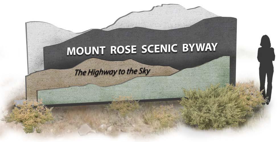 MOUNT ROSE BYWAY RECOMMENDATIONS CONNECT PEOPLE WITH THE CORRIDOR Overlooks/Vista