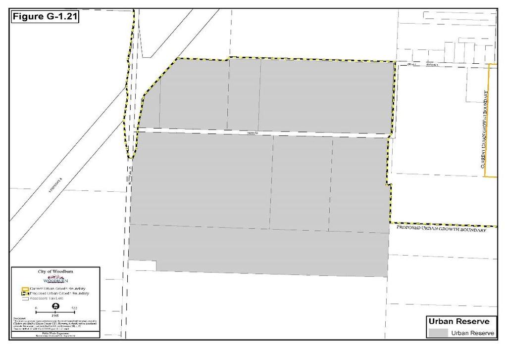 G-1.22 Woodburn shall apply a minimum density standard for new subdivisions and planned unit developments of approximately 80% of the allowed density in each residential zone. G-1.