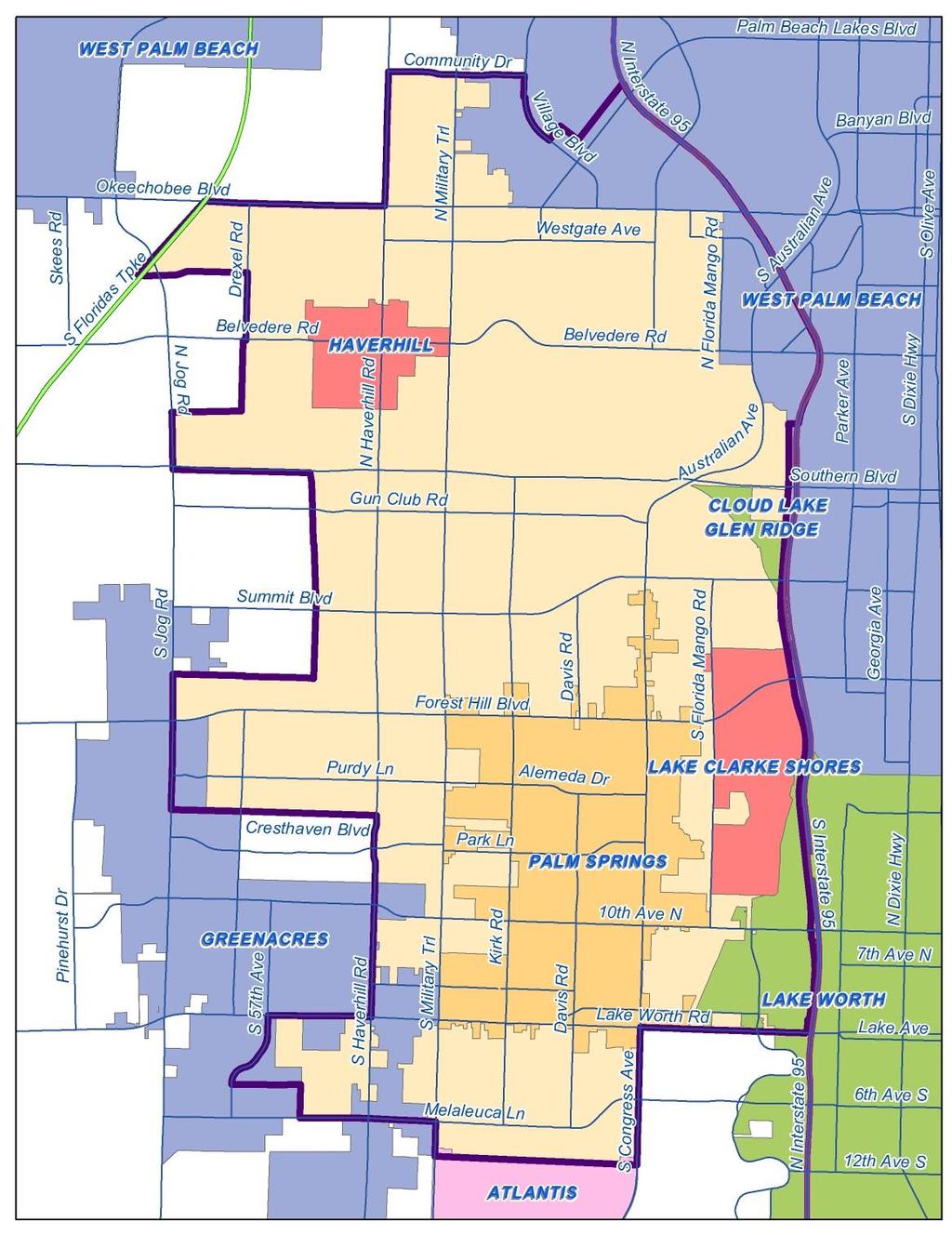 Urban Redevelopment Area With Municipal Boundaries 19-SCA FLUA