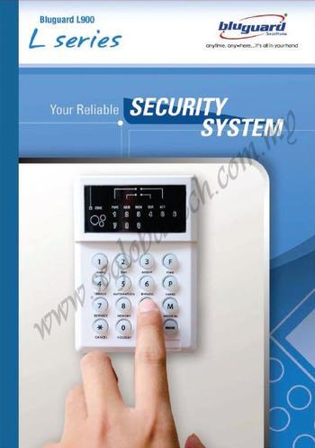 Bluguard L900 alarm system bluguard When we talk about the security system, we need a system that can safety protect our homes anytime at ease, can be controlled and updated when we are away from our