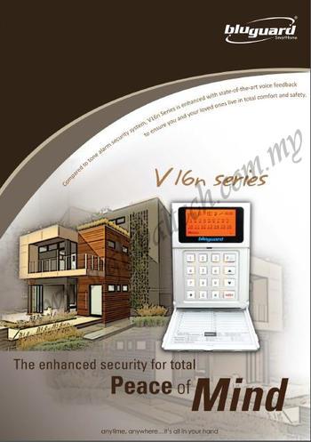 Bluguard V16N alarm system bluguard Security Systems + Home Automation Bluguard V16N Series is enhancement of L900 Series.